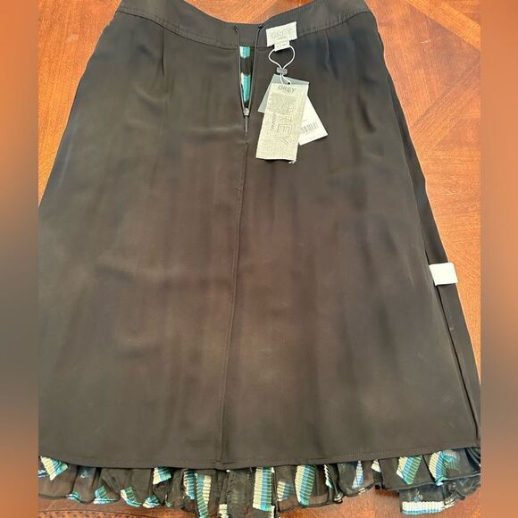 Grey Jason Wu A-line pleated skirt size 4 NWT$495 - Picture 6 of 7